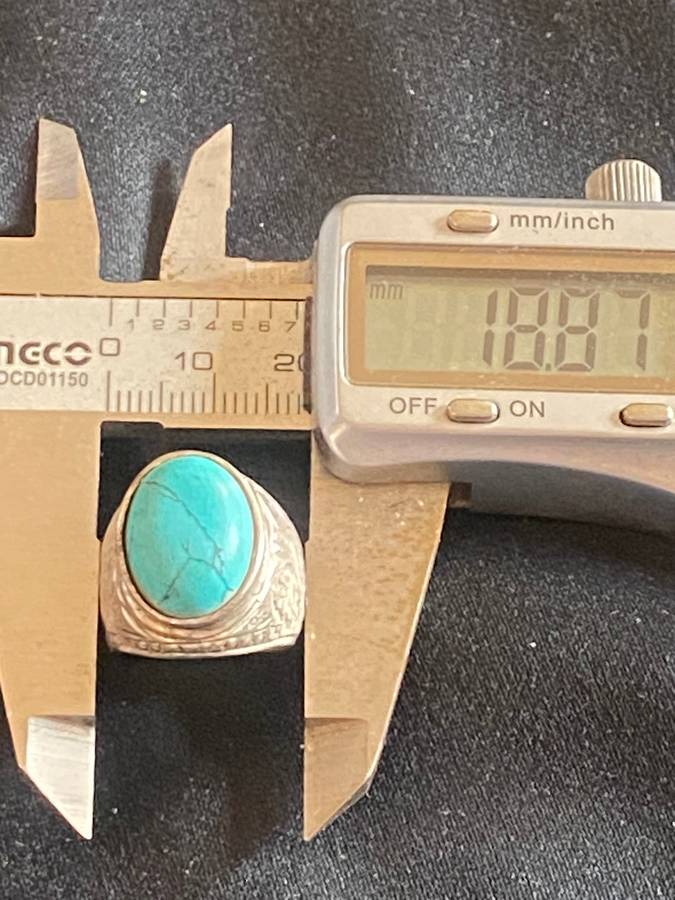 Sterling silver and turquoise Ring