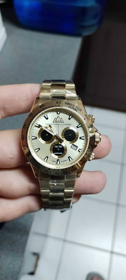 Christophe Duchamp Men's Luxury Watch