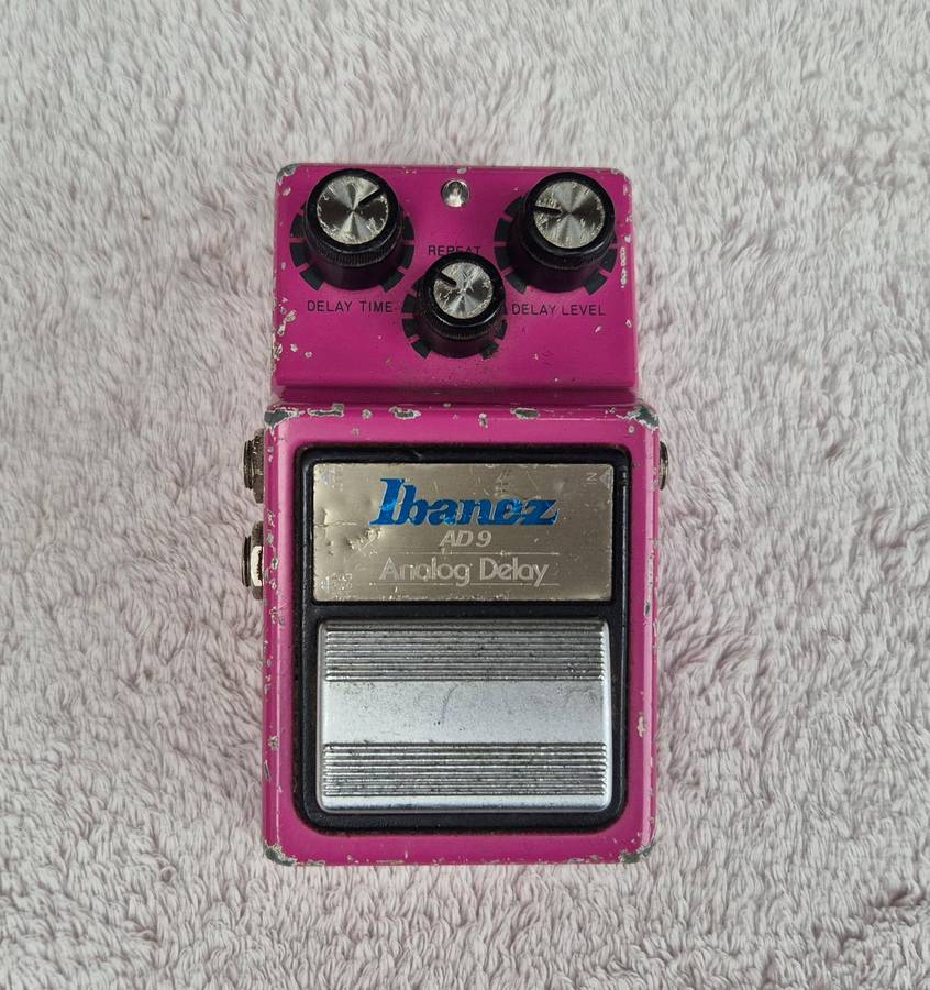 Vintage Ibanez AD-9 Analog Delay Pedal