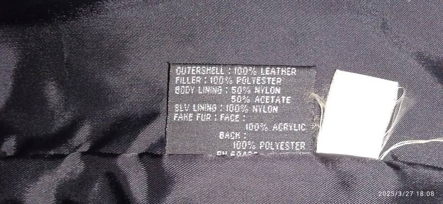 Wilsons Leather Black Hooded Mid-Length Jacket with Faux Fur Trim Hood