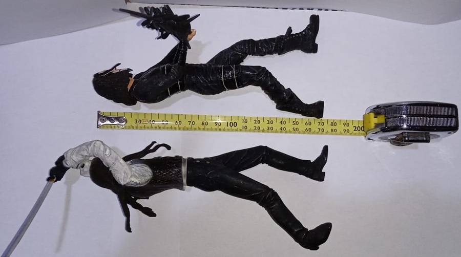 The Crow vs Top Dollar Rooftop Battle Set (Neca, 2005)