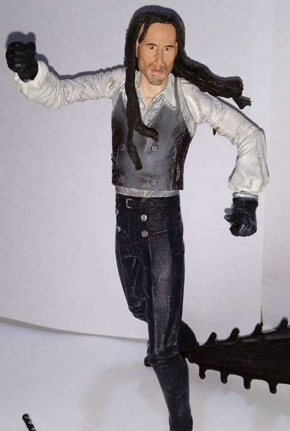 The Crow vs Top Dollar Rooftop Battle Set (Neca, 2005)