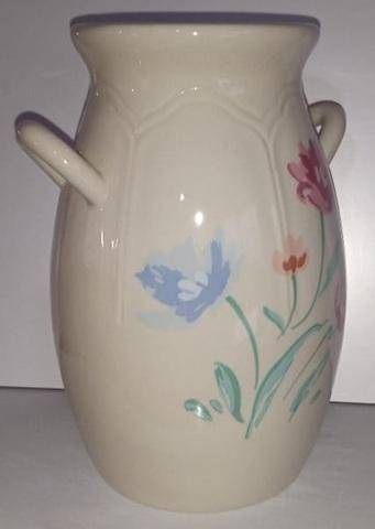 Ceramic vase with handles