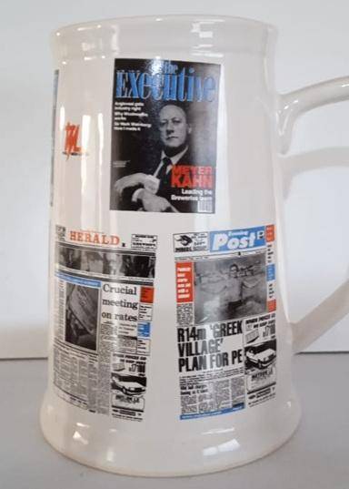Times Media printed mugs