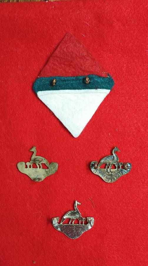 NORTHERN RHODESIA - NORTHERN RHODESIA REGIMENT - HAT BADGES  (1930s - 1964)