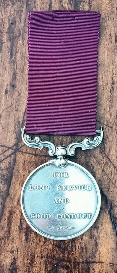VICTORIAN ARMY LONG SERVICE AND GOOD CONDUCT MEDAL - FULL SIZE (SCARCE)