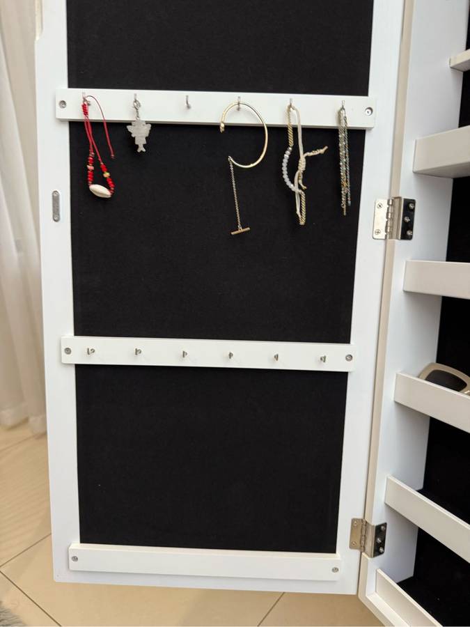 Mirror with Jewlery cupboard