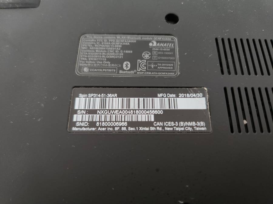 Acer Touch screen Core i3-6th Gen Laptop up for Grabs - ****** R30 SHIPPING *****