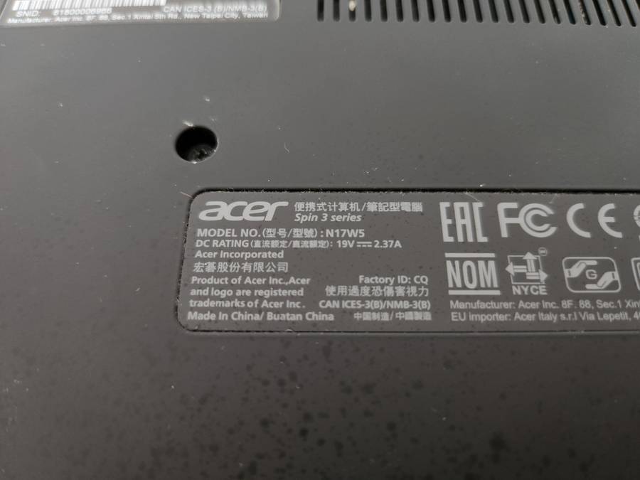 Acer Touch screen Core i3-6th Gen Laptop up for Grabs - ****** R30 SHIPPING *****