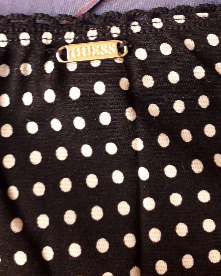 Pre-loved Guess Polkadot Skirt -  Size Large