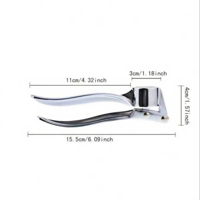 Stainless Steel Garlic Press