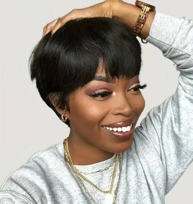 Brazilian Human Hair Pixie Wig | Grade 13A