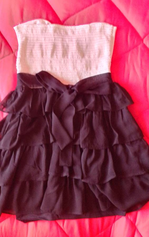 Pre-loved Strapless Mini Cocktail Dress YDE - LARGE