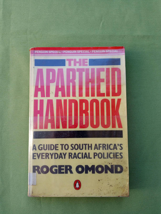 The Apartheid Handbook by Roger Omond