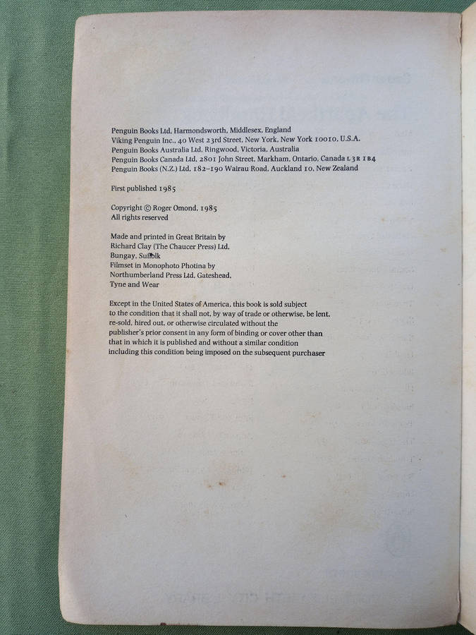 The Apartheid Handbook by Roger Omond