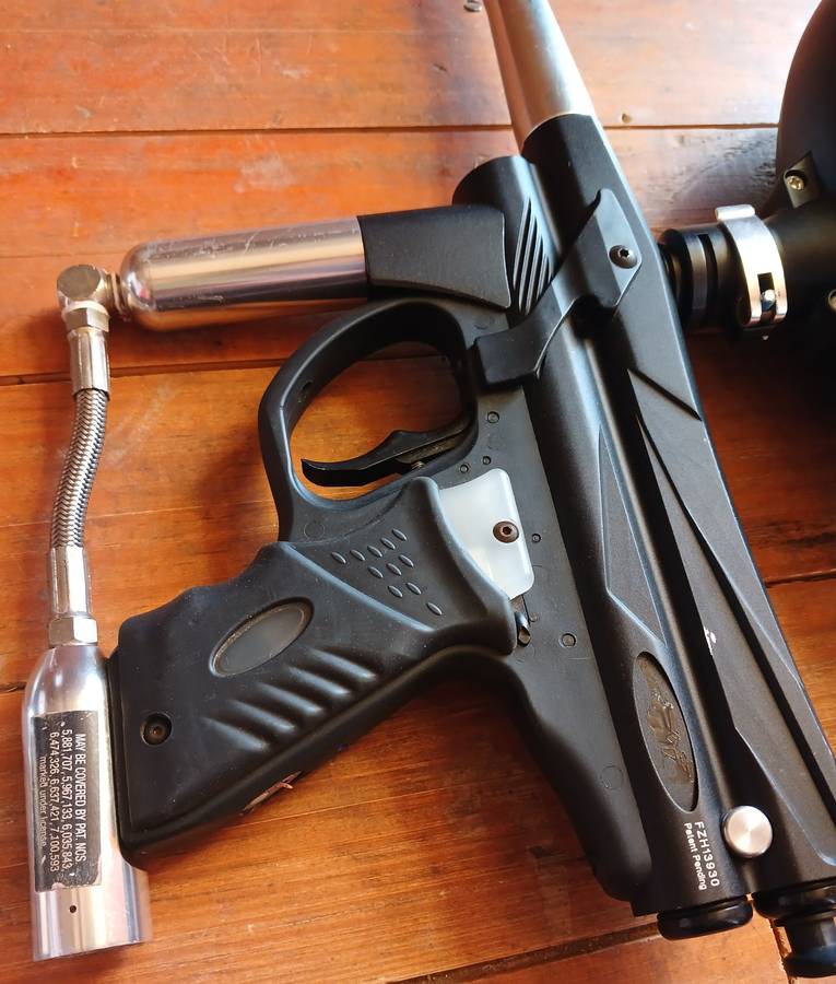 2 x Piranha Gti Paintball Markers (Spares or Restoration)