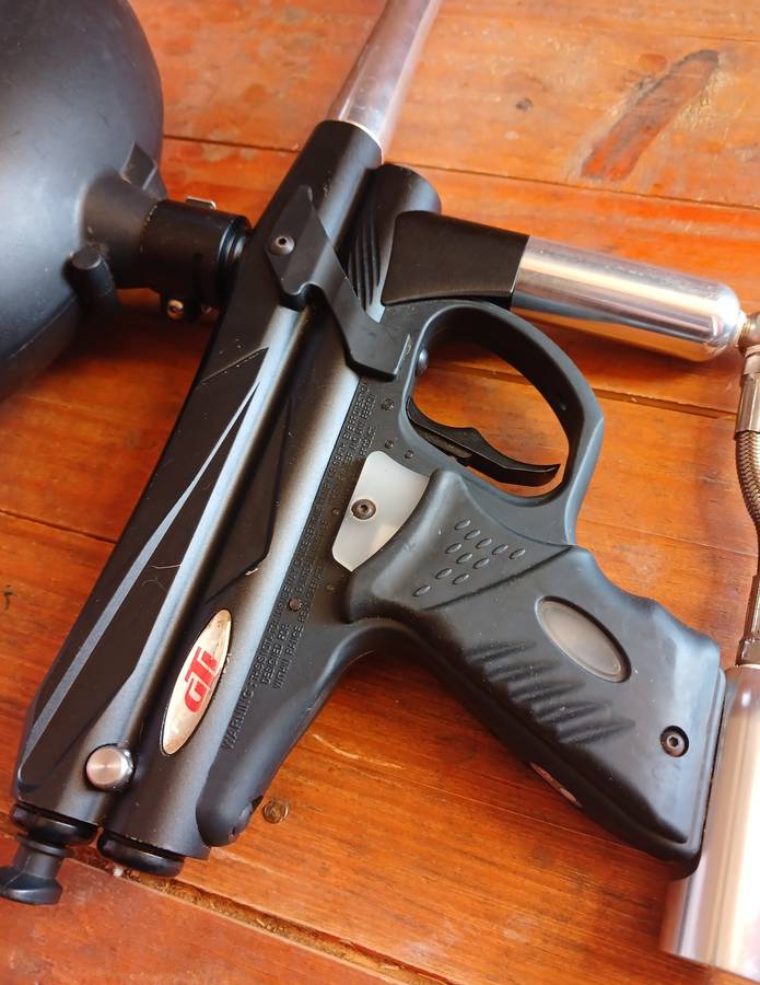 2 x Piranha Gti Paintball Markers (Spares or Restoration)