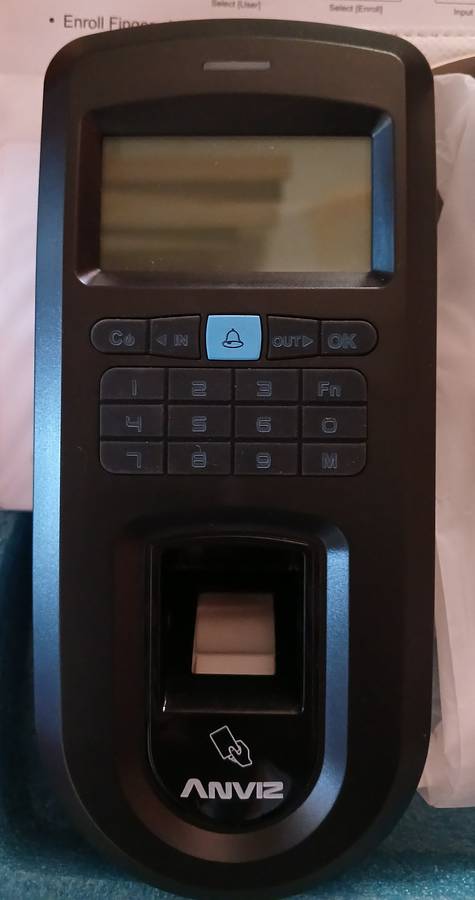 Anviz VF30 Fingerprint/Card Access Control Terminal