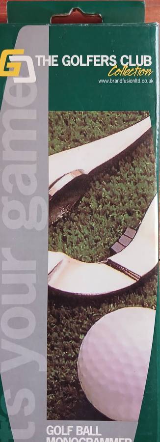 Golf Ball Monogrammer