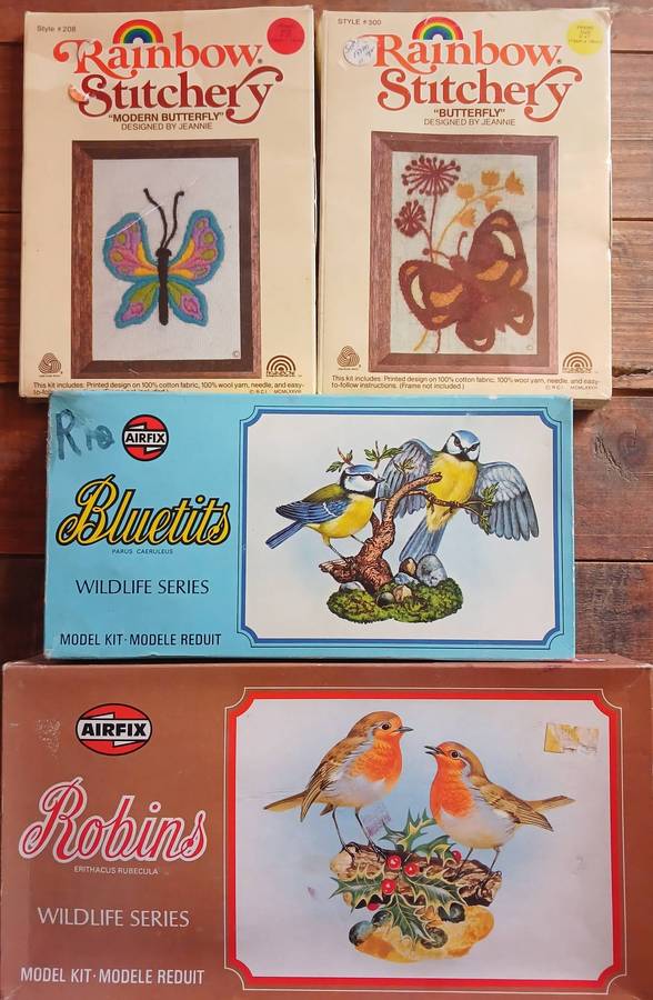 Airfix & Rainbow Stichery Arts & Crafts Collector models (bid for the lot)