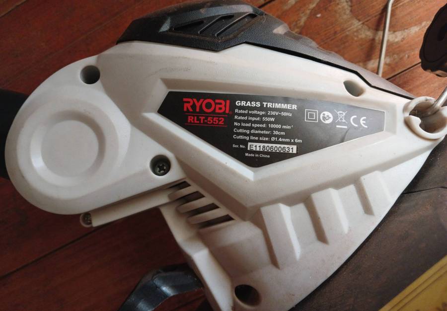 550w Ryobi Grass Trimmer - Needs Spool/Cover See Last Image