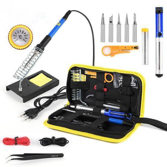 15 piece 60W Desoldering Iron Kit