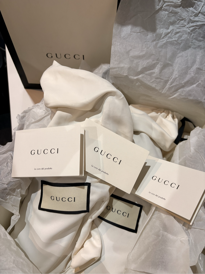Original Gucci mens slip-ons, size 8
