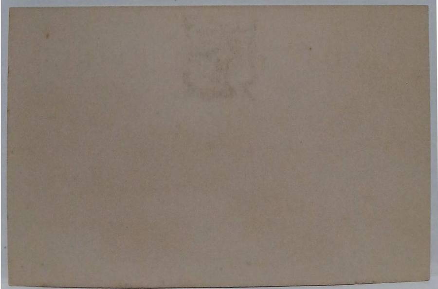 Vintage brief Kaart with 1d surcharge and coat of arms overprint