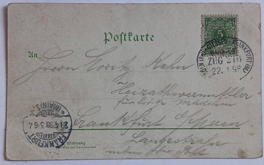 Vintage Grus Aus Postcard Dillon urgent Germant 1989