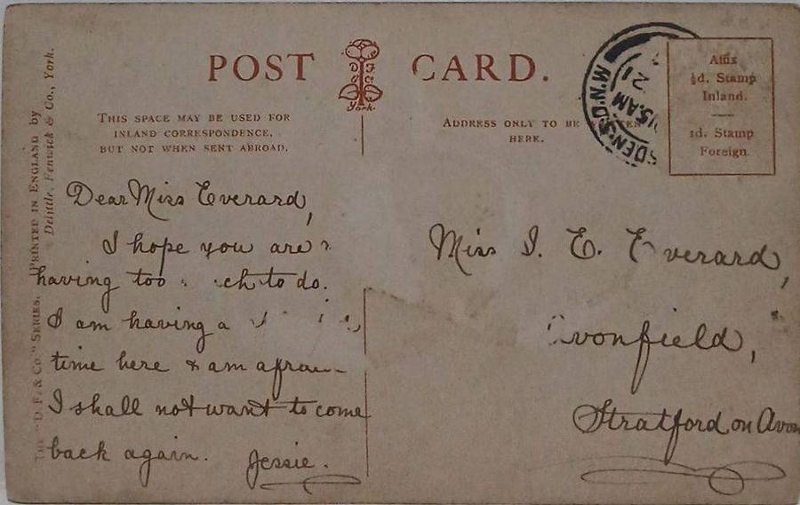 RPPC postcard ard of bank of England, printed in silver by Delittle Fenwick and Co. 1921