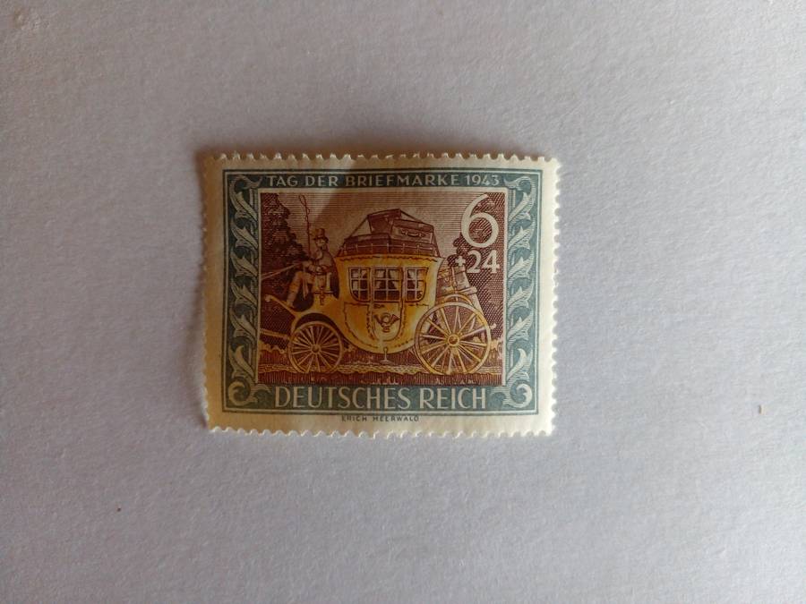 Germany (Deutsches Reich) 1943 Day of the Stamp