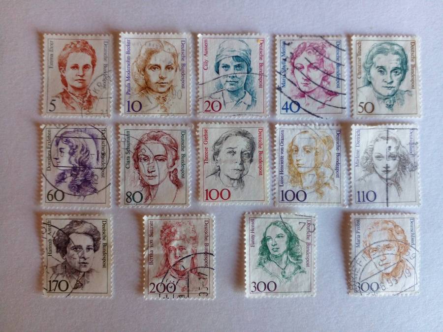 Germany (Bundespost) 1986 Famous German Women