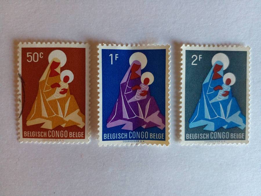 Belgian Congo 1959 Christmas