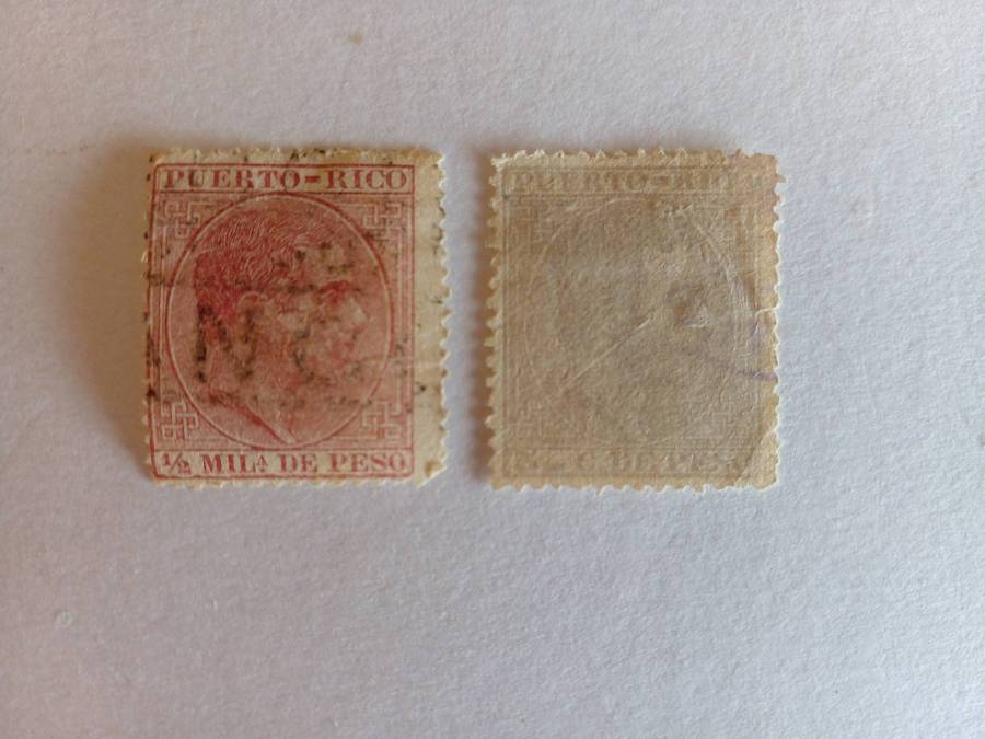 Puerto Rico 1882 King Alfonso XII
