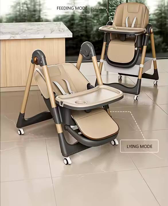 Luxury Transformable baby Feeding Highchair