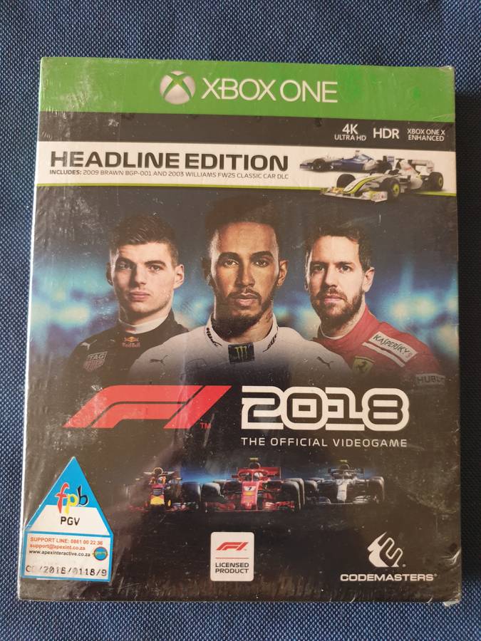 Xbox One Game - F1 2018