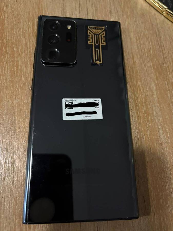 Samsung Galaxy note 20 Ultra 256gb dual sim