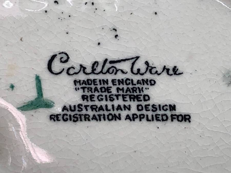 Carlton Ware - Stunning bowl , classic Australian design c1926 - 1987