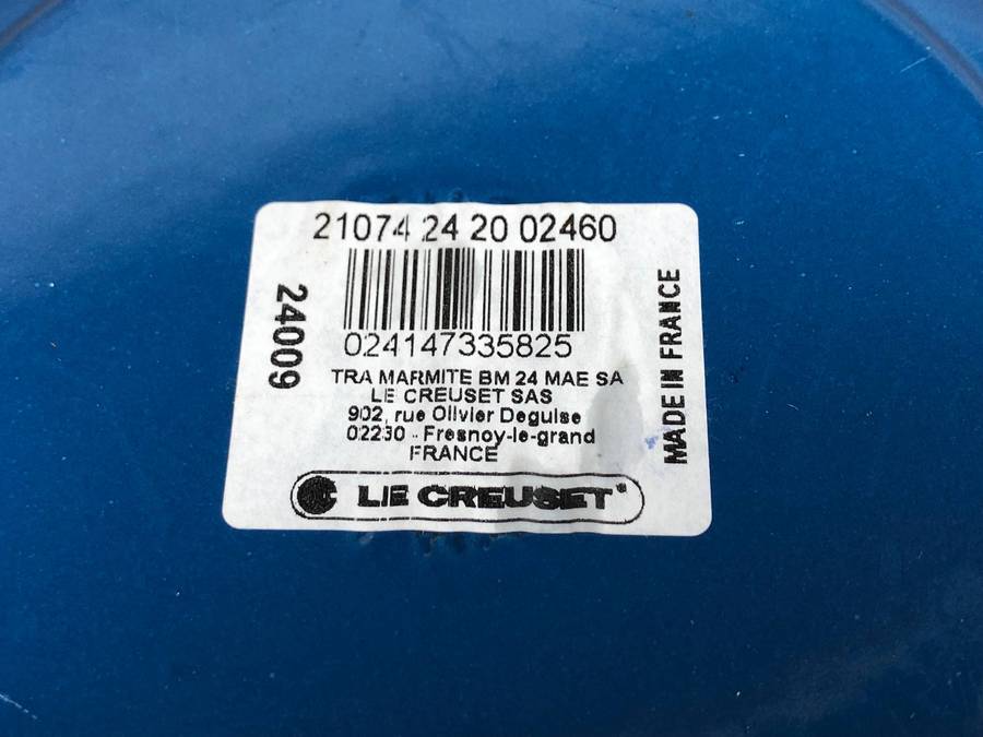 Signature Tramartine 24cm Le Creuset pot , brand new - unused