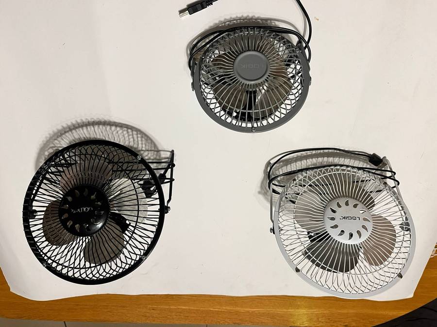 3 x Desktop Cooling Fans