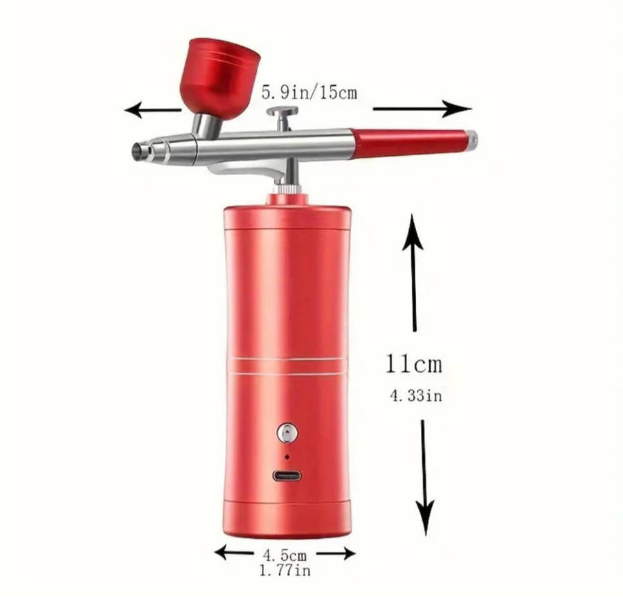 Professional Portable Airbrush kit with Compressor