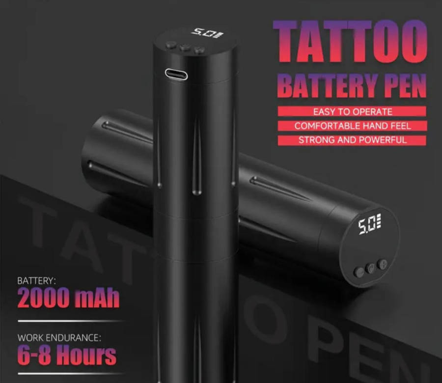 Professional Wireless Tattoo Pen kit
