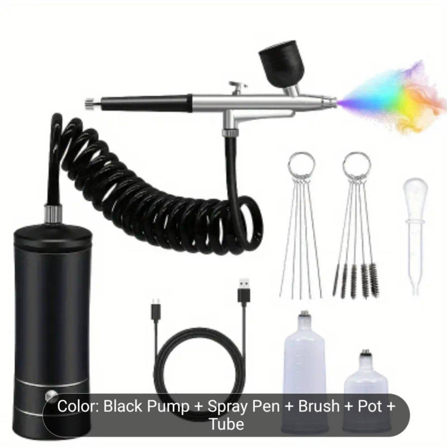 Mine Airbush kit with compressor professional & Portable