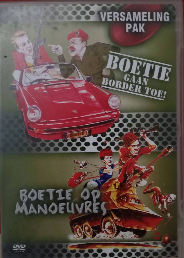 Boetie Gaan Border Toe + Boetie Op Manoeuvres (1984 + 1985) - DVD (Original)