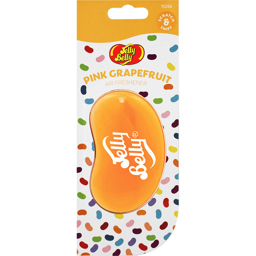 Jelly Belly 3D Air Freshener - Pink Grapefruit