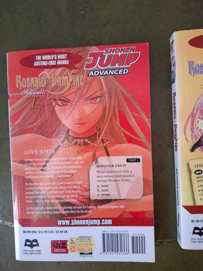 Rosario Vampire Manga