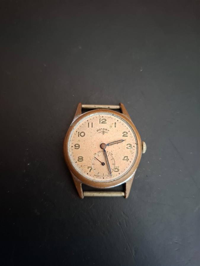 Broken Rotary Watch(NOT WORKING + No Glass)