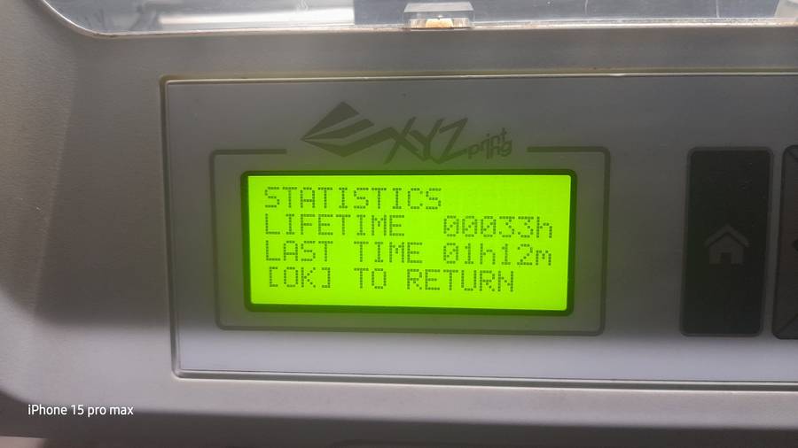 Xyz 3D Printer Da Vinci Jr