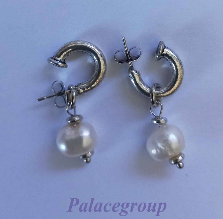 Pamper Kit with Green Freshwater Pearl Earrings, 20pc