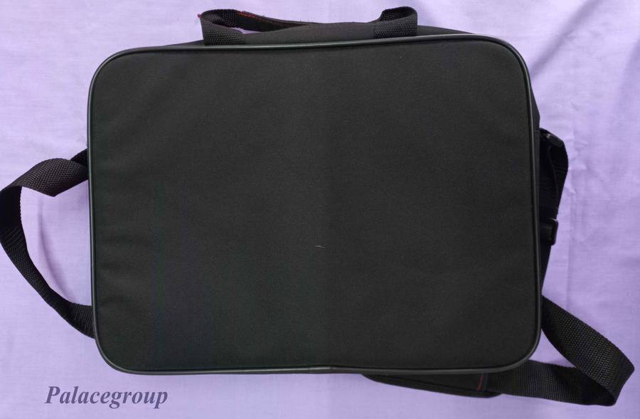 Laptop Carry Bag, Two Carry Straps And Shoulder Strap, 2 x Zipped Compartments, Size 15.6", 1pc